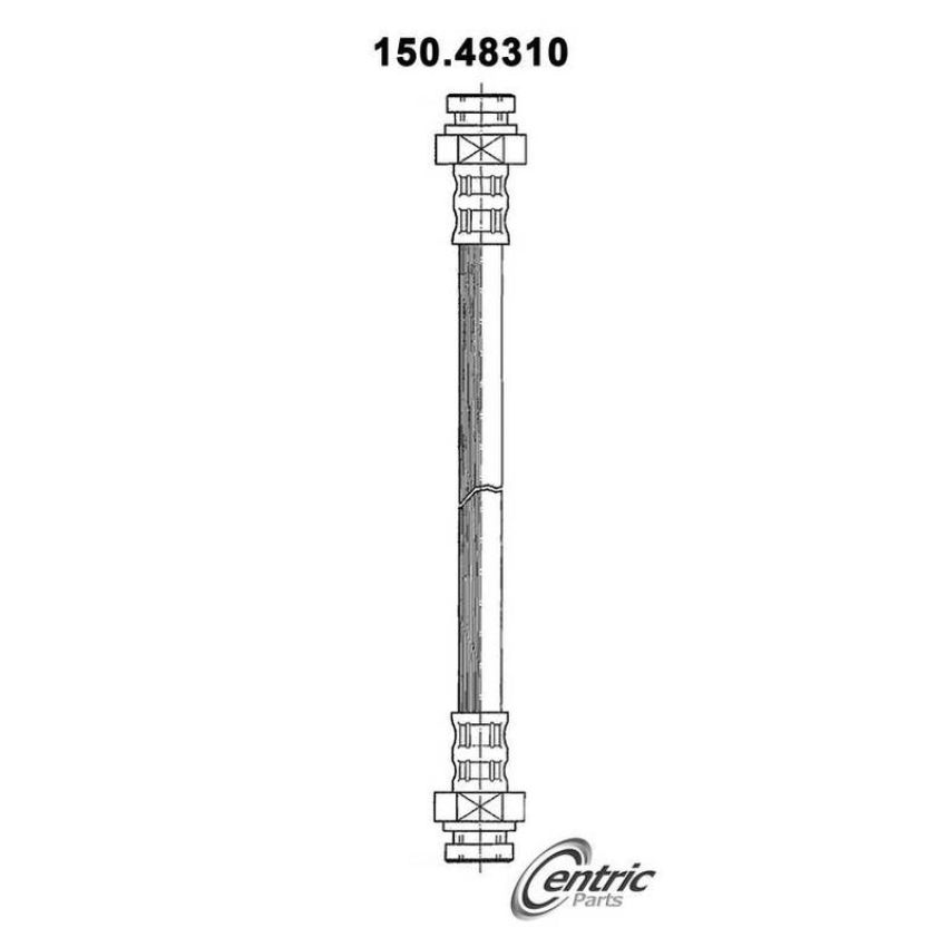 CENTRIC PARTS 150.48310 Centric Brake Hose