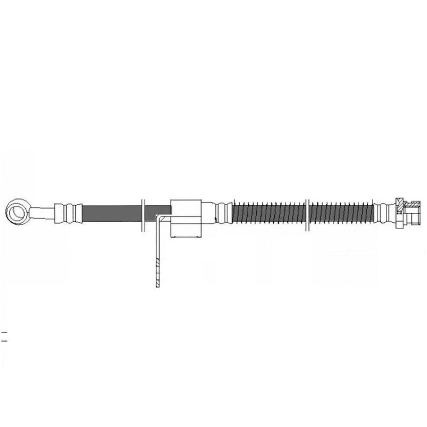 CENTRIC PARTS 150.51002 Centric Brake Hose