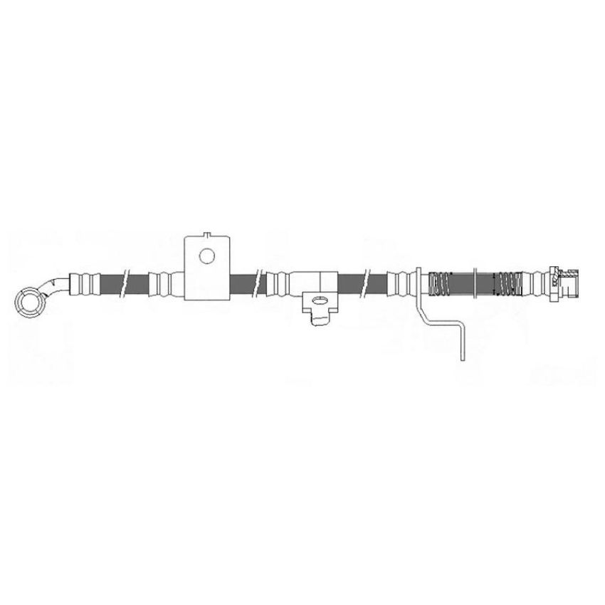 CENTRIC PARTS 150.51008 Centric Brake Hose