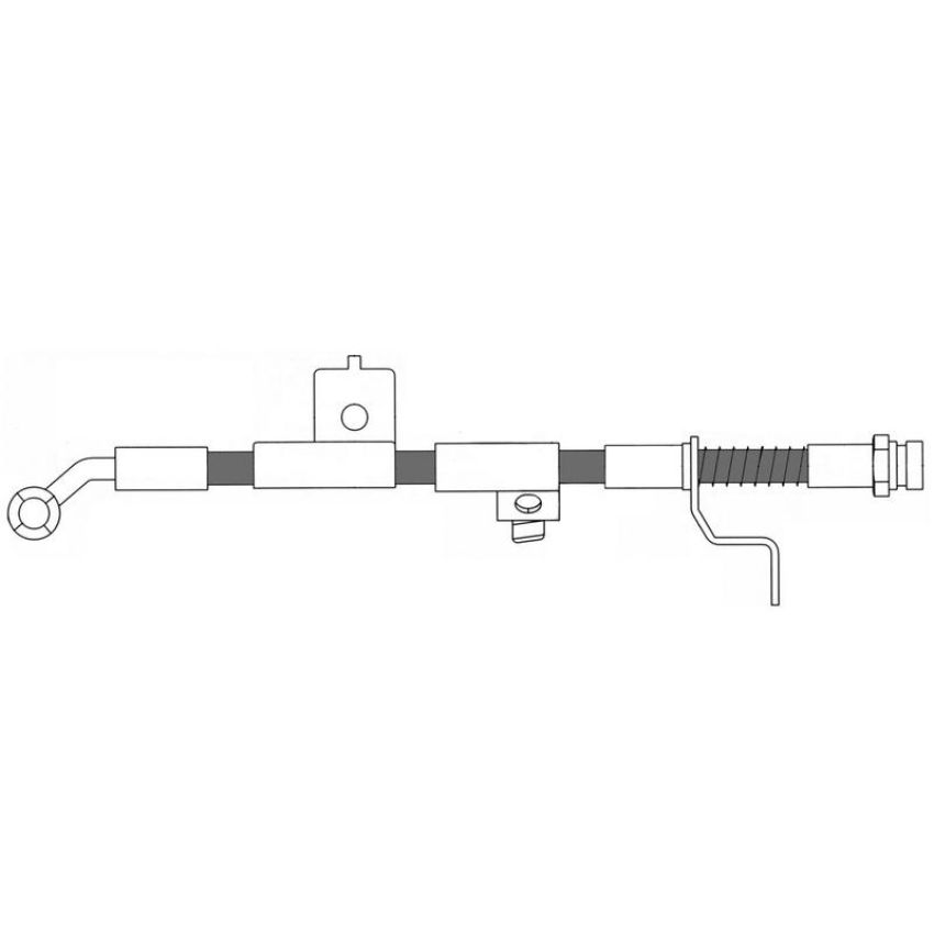 CENTRIC PARTS 150.51013 Centric Brake Hose