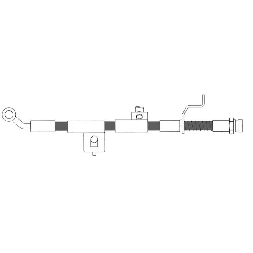CENTRIC PARTS 150.51014 Centric Brake Hose