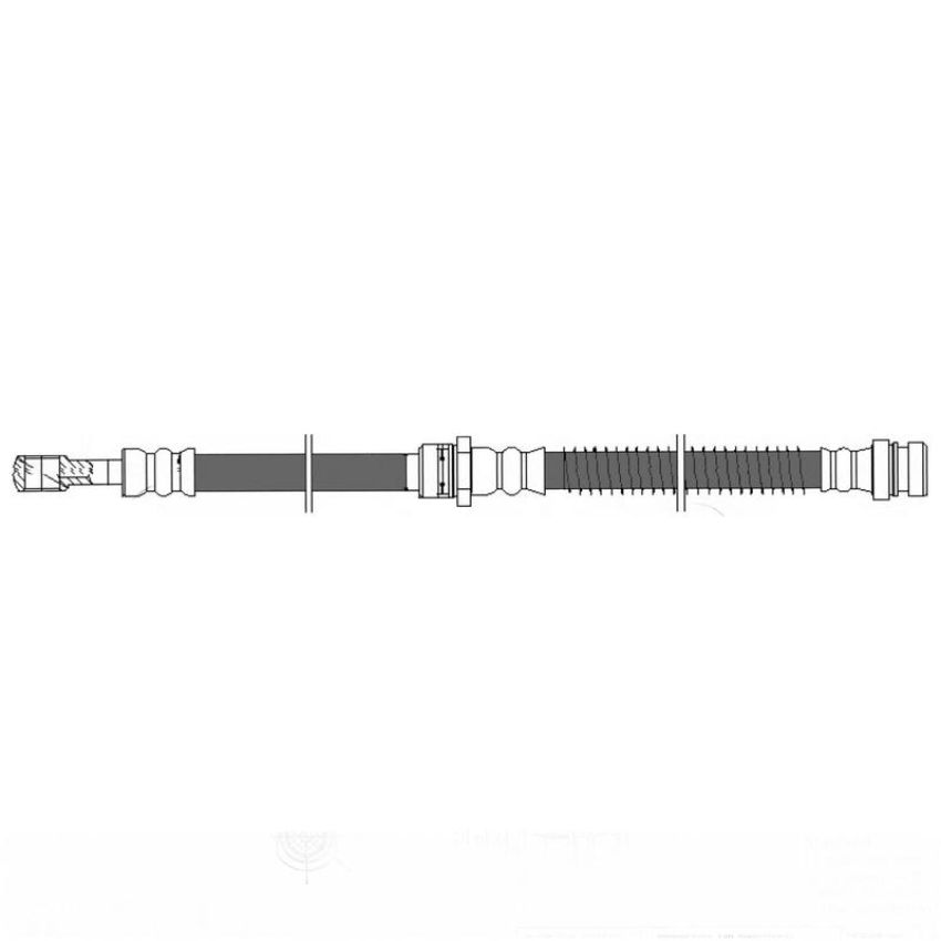 CENTRIC PARTS 150.51017 Centric Brake Hose