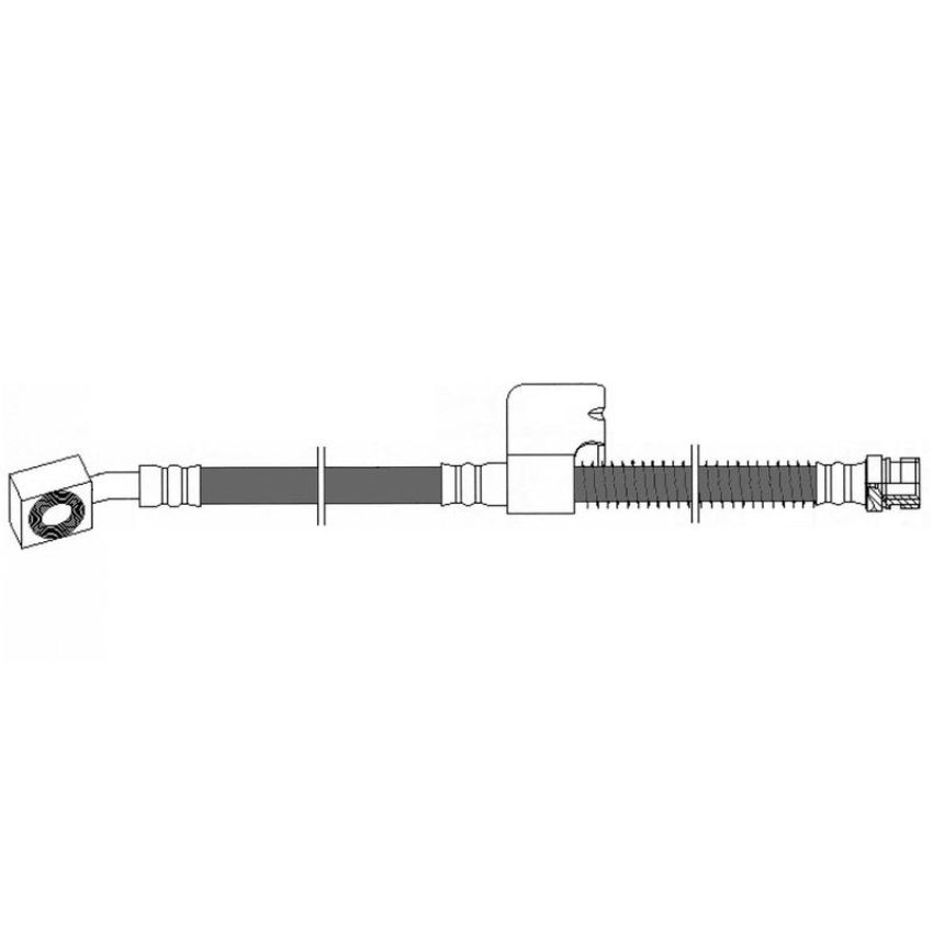CENTRIC PARTS 150.51019 Centric Brake Hose