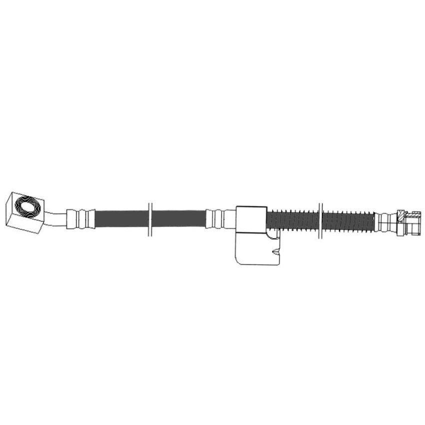 CENTRIC PARTS 150.51020 Centric Brake Hose