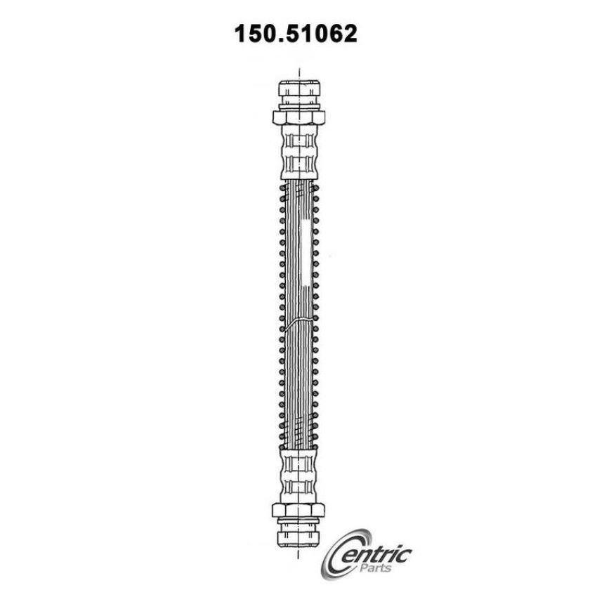 CENTRIC PARTS 150.51062 Centric Brake Hose