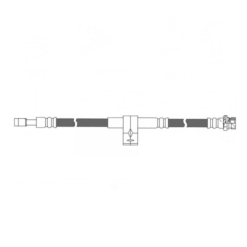 CENTRIC PARTS 150.51064 Centric Brake Hose