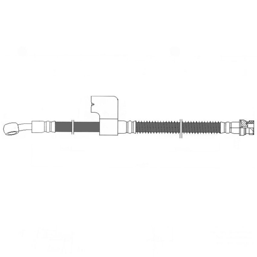 CENTRIC PARTS 150.51068 Centric Brake Hose