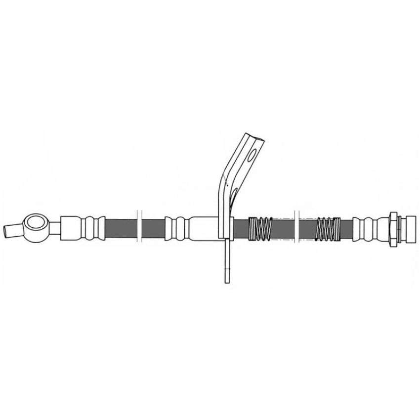 CENTRIC PARTS 150.51077 Centric Brake Hose