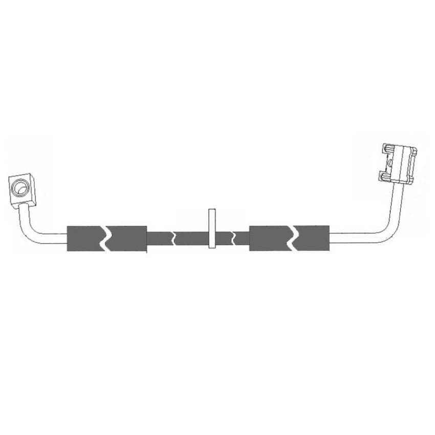 CENTRIC PARTS 150.58024 Centric Brake Hose