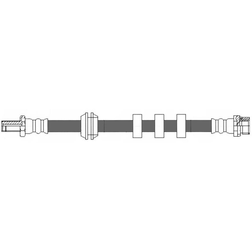 CENTRIC PARTS 150.61044 Centric Brake Hose