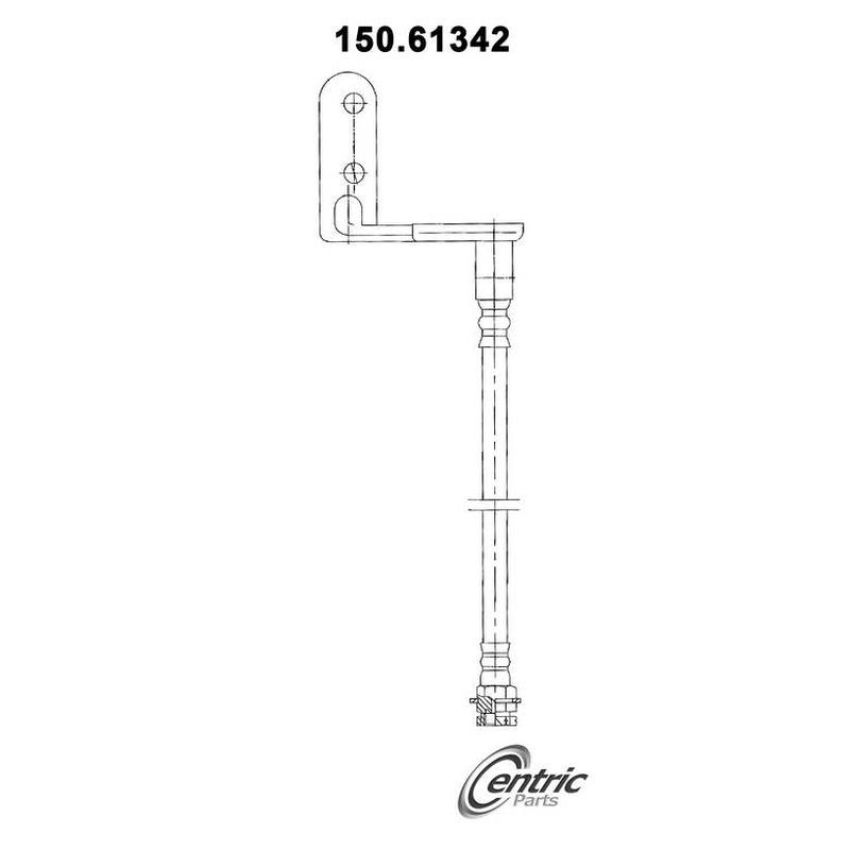CENTRIC PARTS 150.61342 Centric Brake Hose