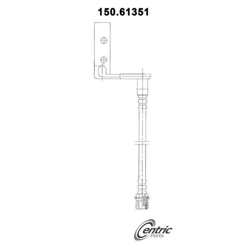 CENTRIC PARTS 150.61351 Centric Brake Hose
