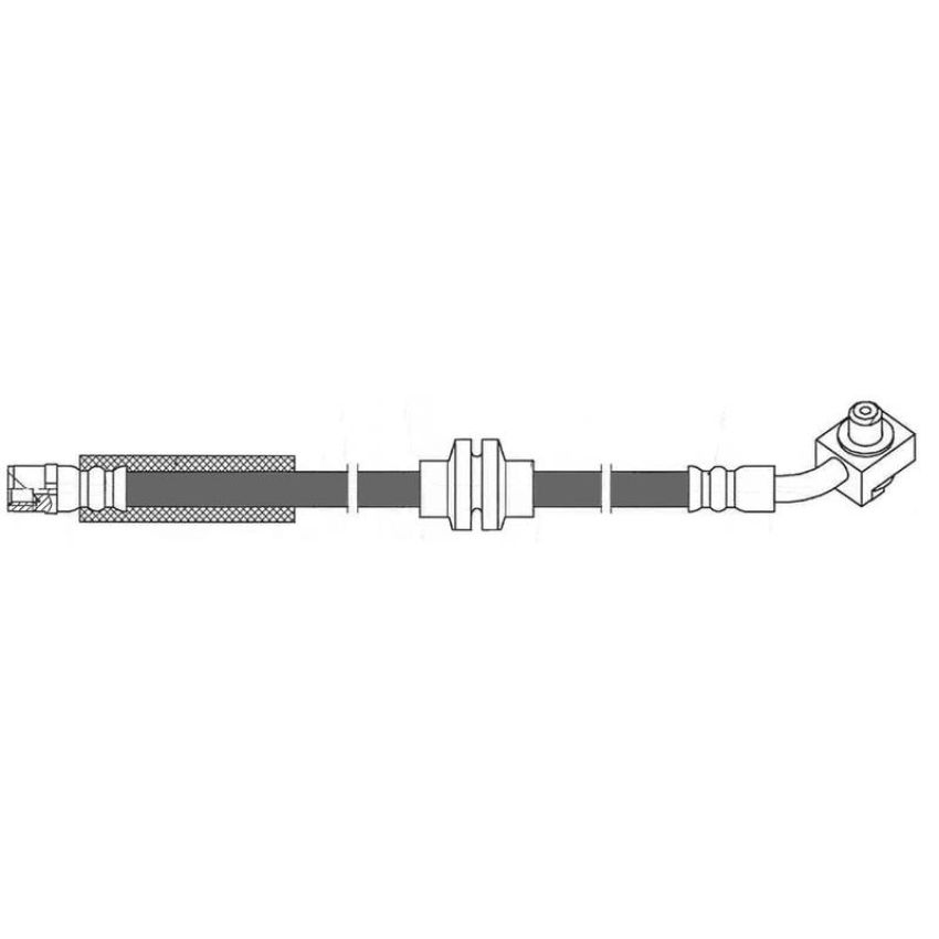 CENTRIC PARTS 150.62186 Centric Brake Hose