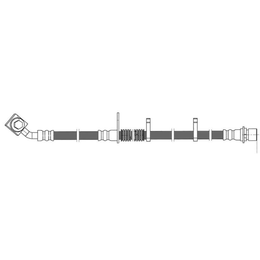 CENTRIC PARTS 150.62187 Centric Brake Hose