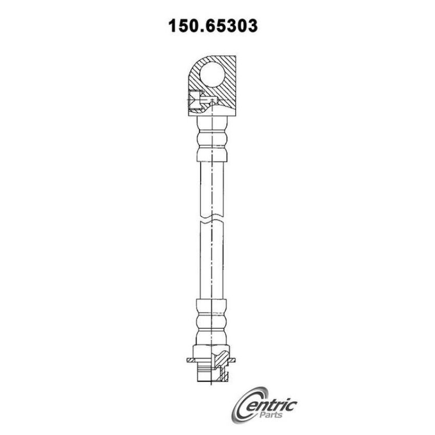 CENTRIC PARTS 150.65303 Centric Brake Hose
