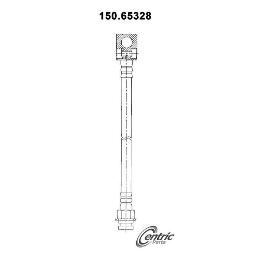 CENTRIC PARTS 150.65328 Centric Brake Hose
