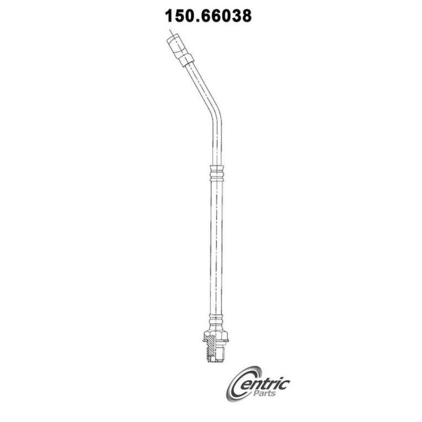CENTRIC PARTS 150.66038 Centric Brake Hose