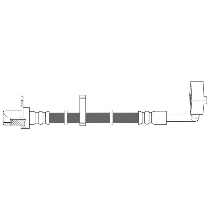 CENTRIC PARTS 150.67120 Centric Brake Hose