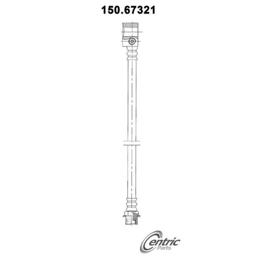 CENTRIC PARTS 150.67321 Centric Brake Hose