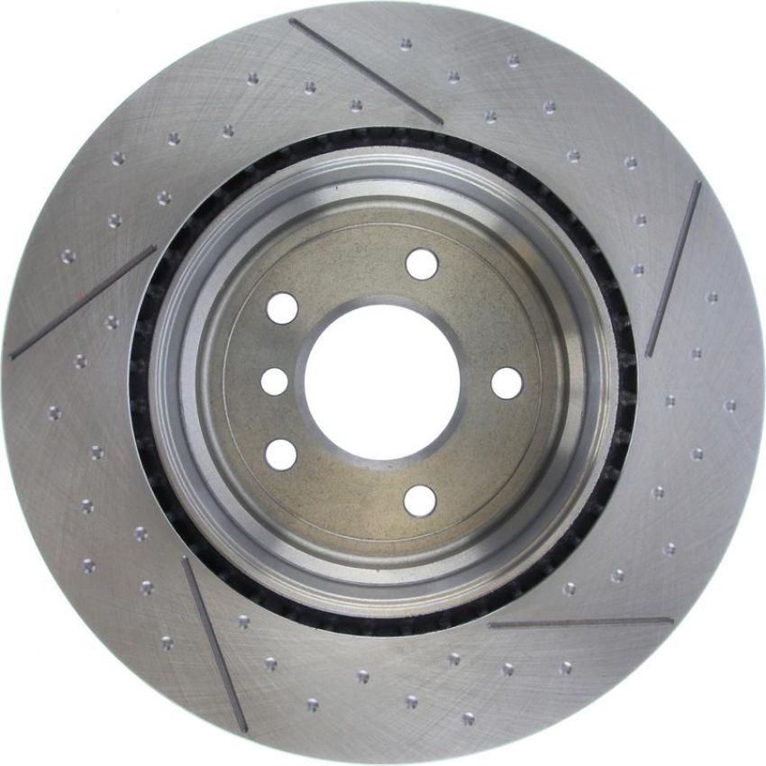 CENTRIC PARTS 227.34109 C-Tek Standard Drilled and Slotted Brake Rotor