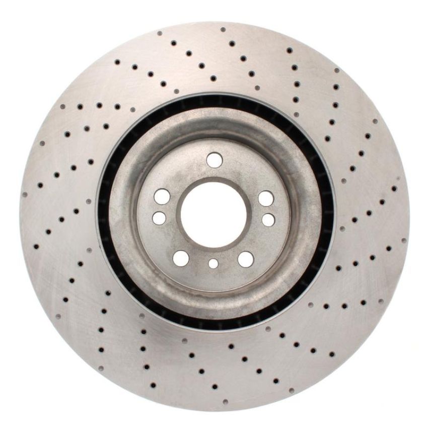 CENTRIC PARTS 227.35136 C-Tek Standard Drilled and Slotted Brake Rotor
