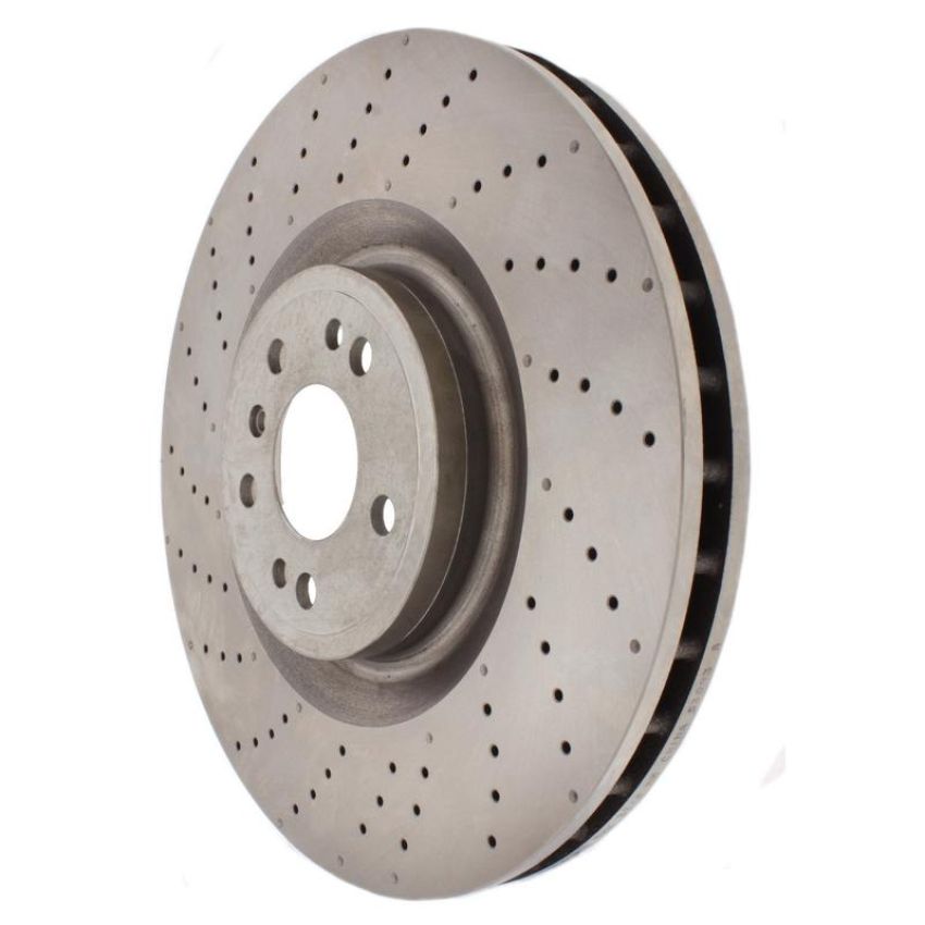 CENTRIC PARTS 227.35136 C-Tek Standard Drilled and Slotted Brake Rotor
