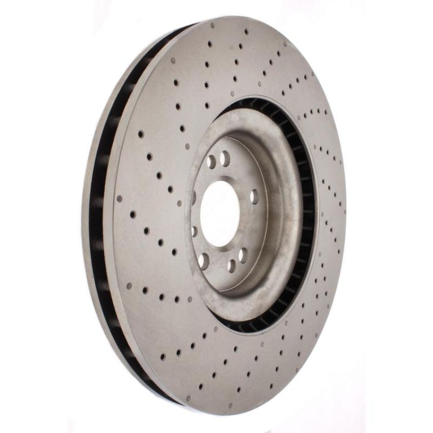 CENTRIC PARTS 227.35136 C-Tek Standard Drilled and Slotted Brake Rotor