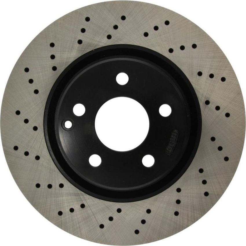 CENTRIC PARTS 228.35038 C-Tek Standard Drilled Brake Rotor