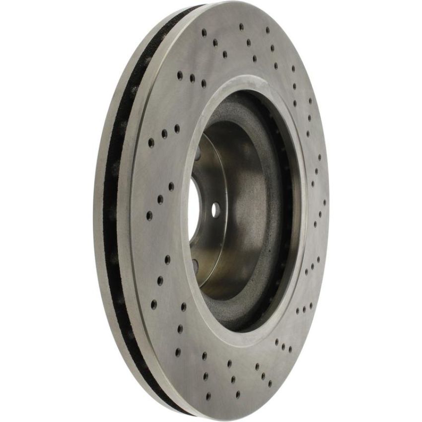 CENTRIC PARTS 228.35049 C-Tek Standard Drilled Brake Rotor