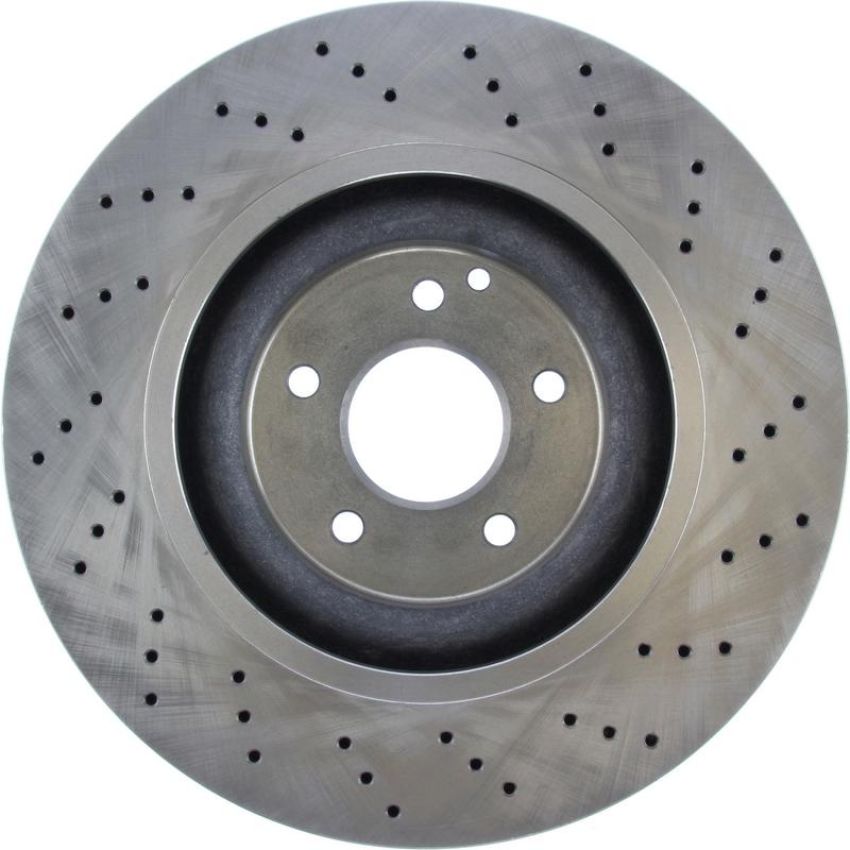 CENTRIC PARTS 228.35052 C-Tek Standard Drilled Brake Rotor