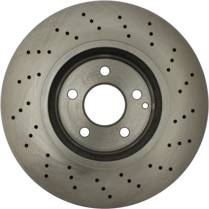 CENTRIC PARTS 228.35064 C-Tek Standard Drilled Brake Rotor