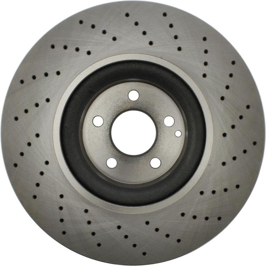 CENTRIC PARTS 228.35066 C-Tek Standard Drilled Brake Rotor