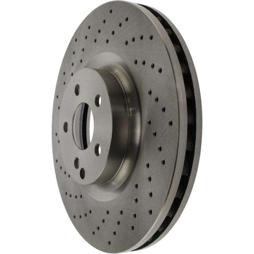 CENTRIC PARTS 228.35068 C-Tek Standard Drilled Brake Rotor