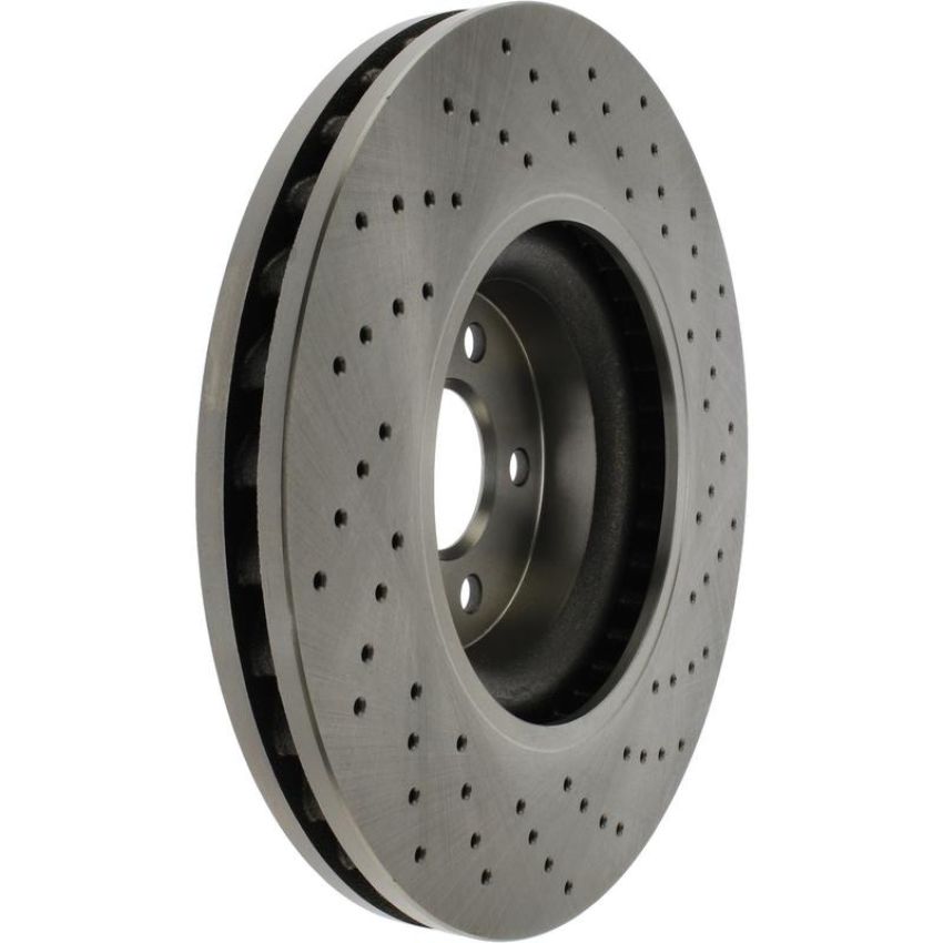 CENTRIC PARTS 228.35068 C-Tek Standard Drilled Brake Rotor