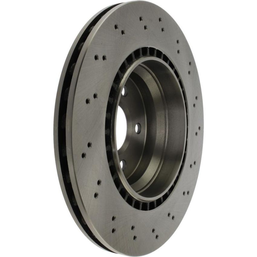CENTRIC PARTS 228.35077 C-Tek Standard Drilled Brake Rotor