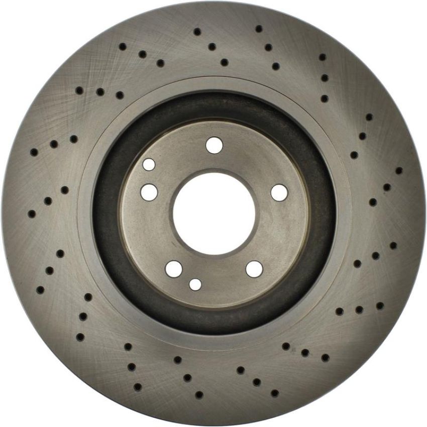 CENTRIC PARTS 228.35086 C-Tek Standard Drilled Brake Rotor