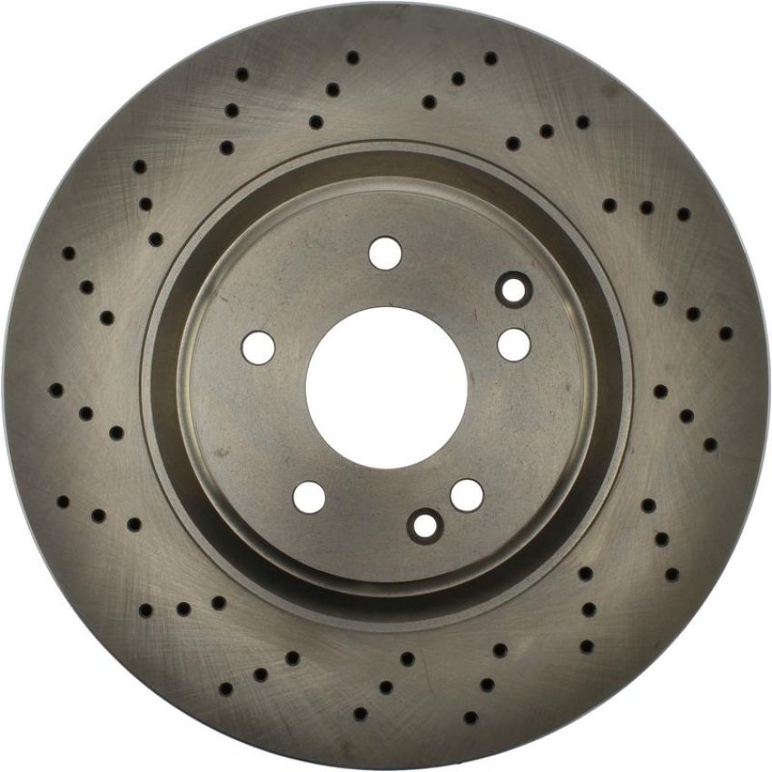 CENTRIC PARTS 228.35086 C-Tek Standard Drilled Brake Rotor