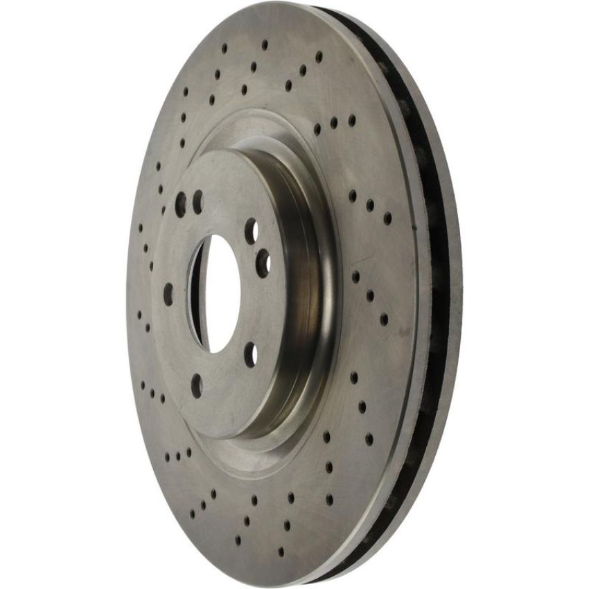 CENTRIC PARTS 228.35086 C-Tek Standard Drilled Brake Rotor