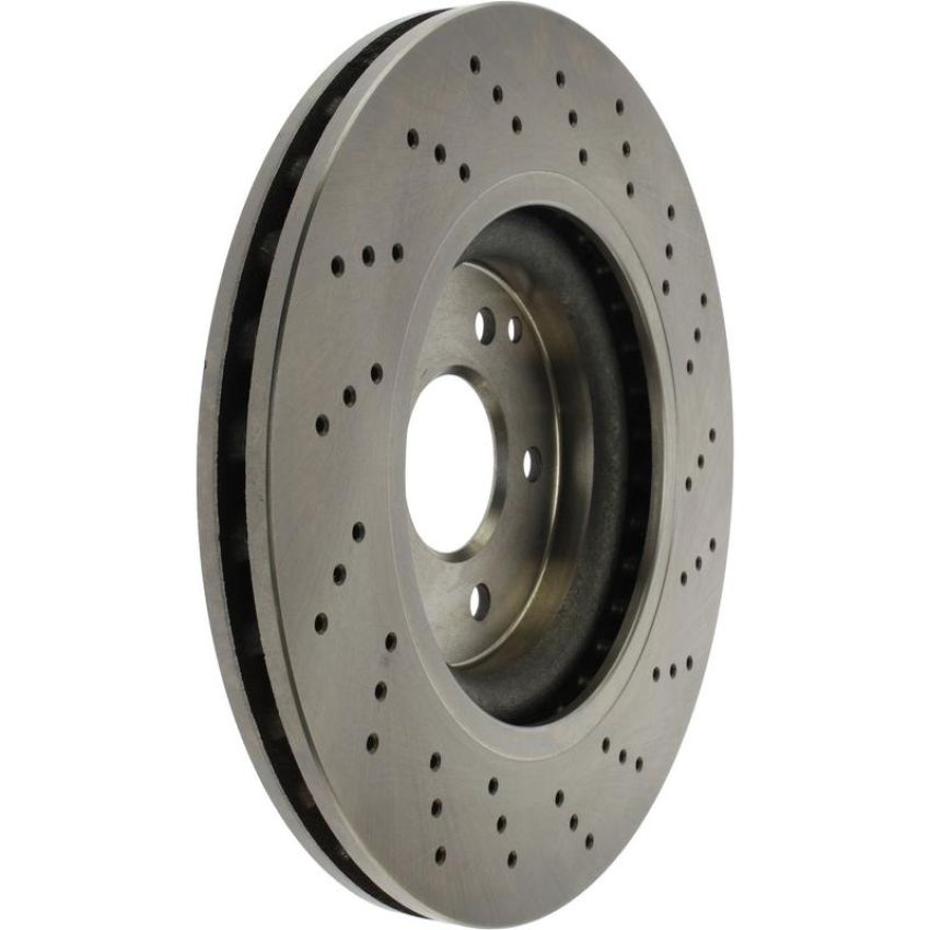 CENTRIC PARTS 228.35086 C-Tek Standard Drilled Brake Rotor