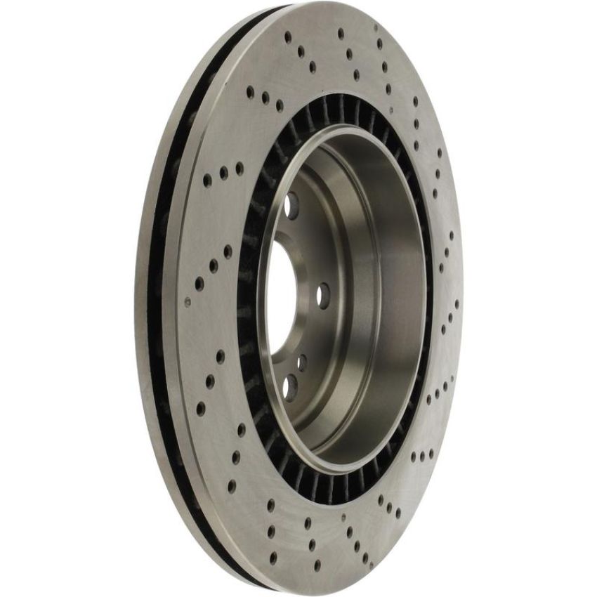 CENTRIC PARTS 228.35096 C-Tek Standard Drilled Brake Rotor