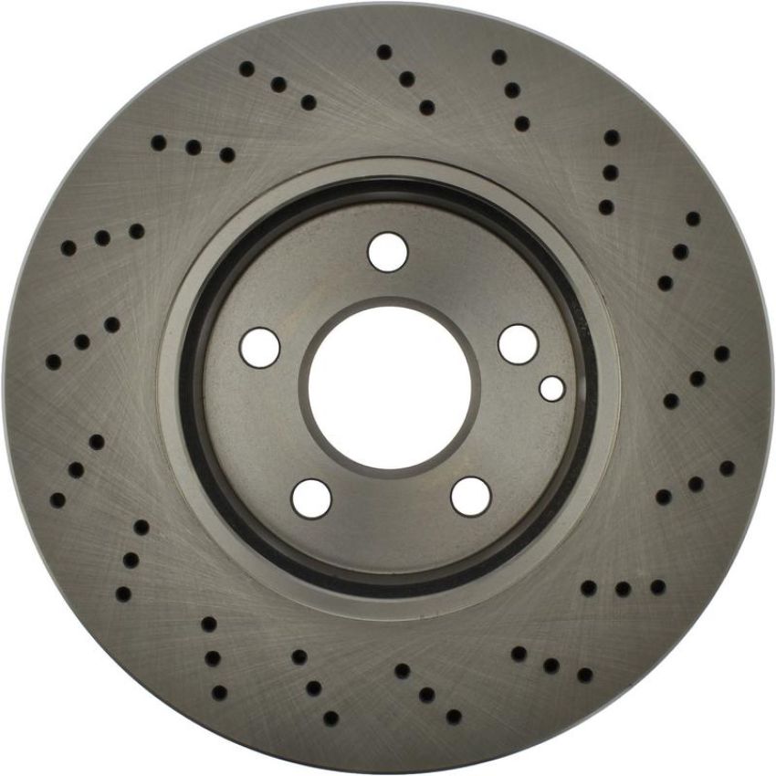 CENTRIC PARTS 228.35109 C-Tek Standard Drilled Brake Rotor