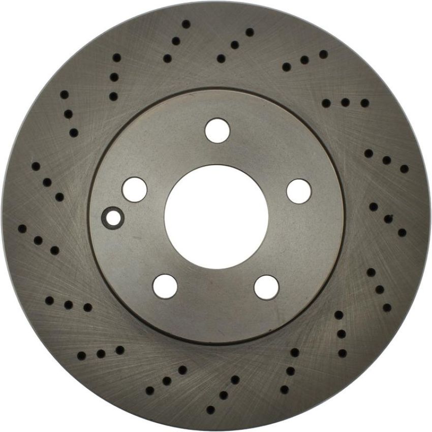 CENTRIC PARTS 228.35109 C-Tek Standard Drilled Brake Rotor