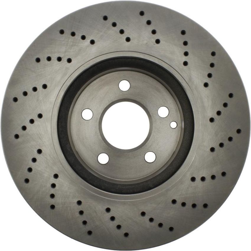 CENTRIC PARTS 228.35110 C-Tek Standard Drilled Brake Rotor