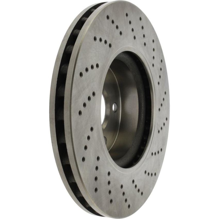 CENTRIC PARTS 228.35110 C-Tek Standard Drilled Brake Rotor
