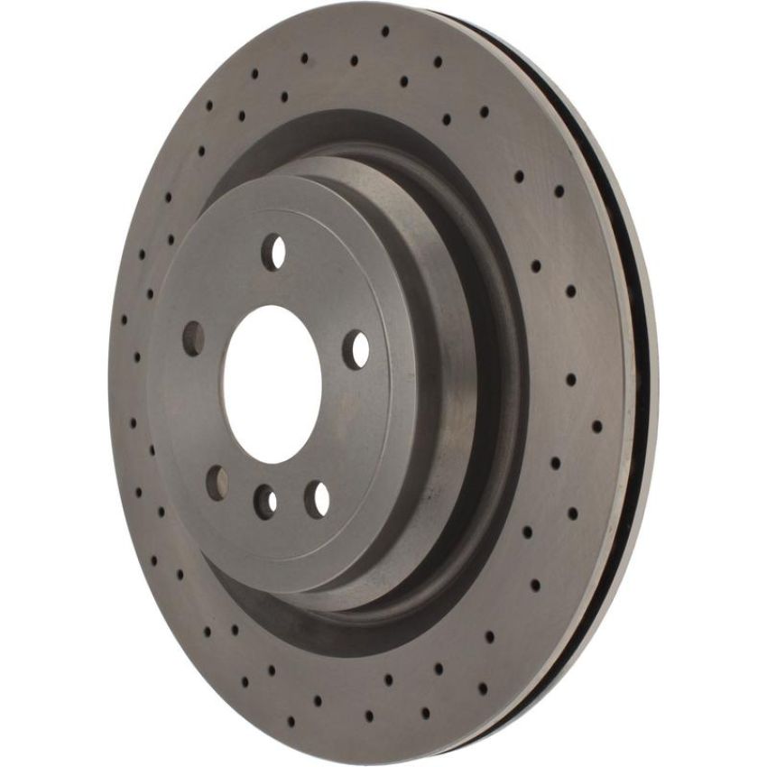 CENTRIC PARTS 228.35127 C-Tek Standard Drilled Brake Rotor