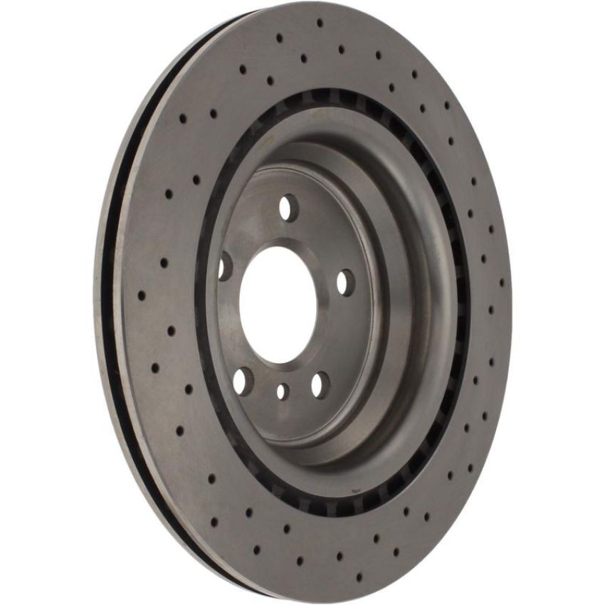 CENTRIC PARTS 228.35127 C-Tek Standard Drilled Brake Rotor