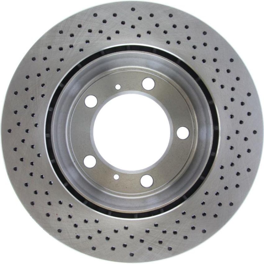 CENTRIC PARTS 228.37047 C-Tek Standard Drilled Brake Rotor