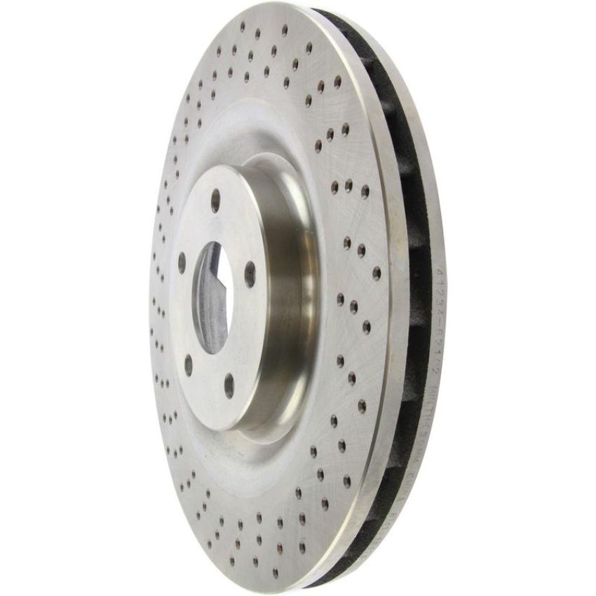 CENTRIC PARTS 228.62102 C-Tek Standard Drilled Brake Rotor