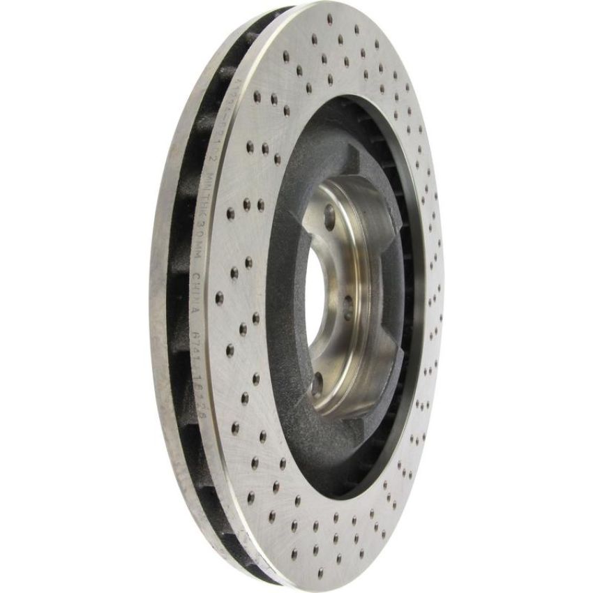 CENTRIC PARTS 228.62102 C-Tek Standard Drilled Brake Rotor