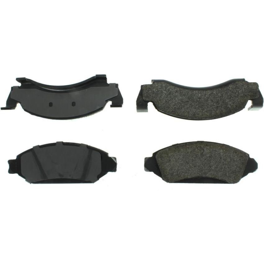 CENTRIC PARTS 300.00500 Centric Premium Semi-Metallic Brake Pads with Shims and Hardware